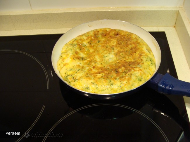 Tortilla de Cartofi si Brocoli