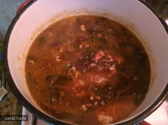 Bors de Loboda Rosie cu Smantana