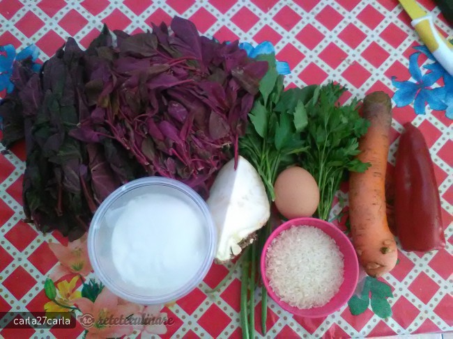 Bors de Loboda Rosie cu Smantana