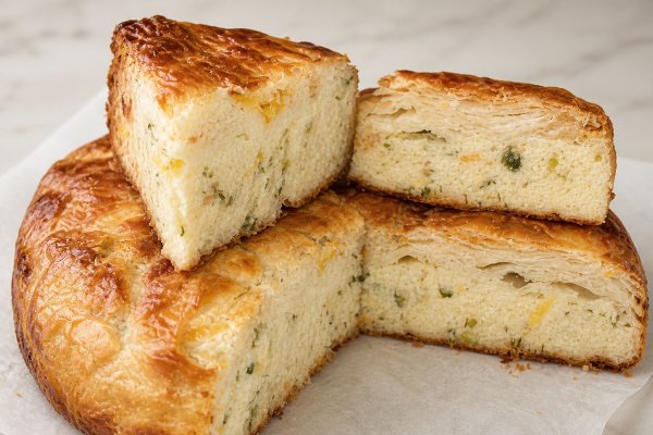 Placinta Rustica Foietata cu Branza Sarata