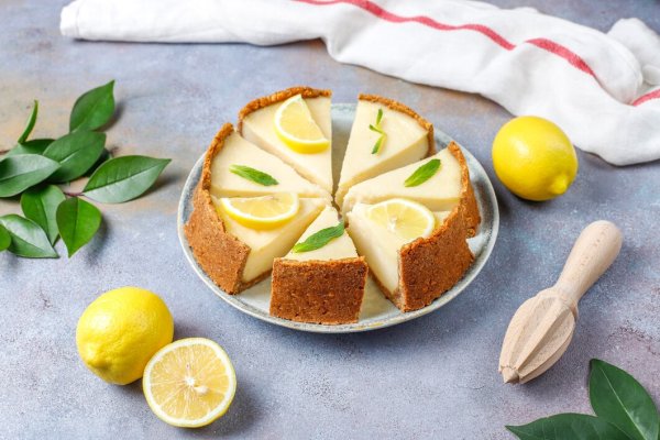 Cheesecake cu lamaie si menta