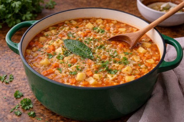 Ghiveci de iarna - o mancare simpla, de post