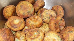 Chiftele de post din cartofi și ciuperci